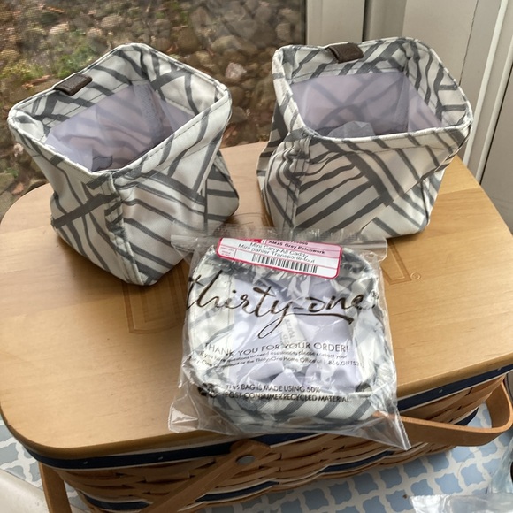 Thirty One Gifts Mini Carry All Caddy - Set of 3 - Display Set - Picture 8 of 9